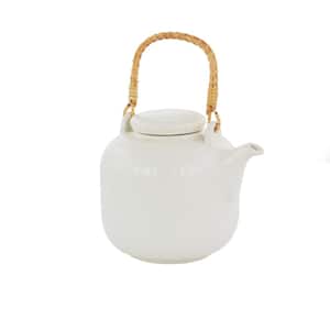Landon 1.21 qt. Stoneware Teapot in Seasalt