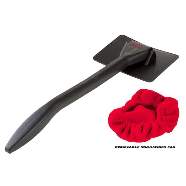 Stalwart Windshield Cleaner Tool with Microfiber Cloth W600036 - The Home  Depot