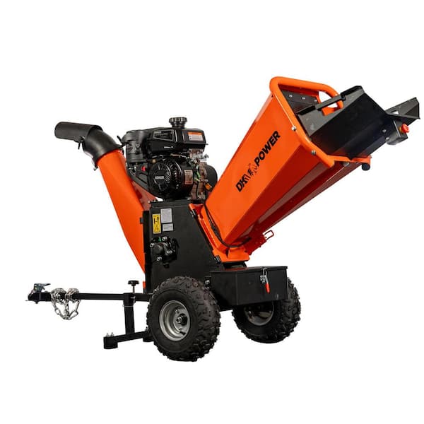 Champion Power Equipment 3 in. Dia 224 cc 2-in-1 Upright Gas Powered Wood  Chipper Shredder 200946 - The Home Depot