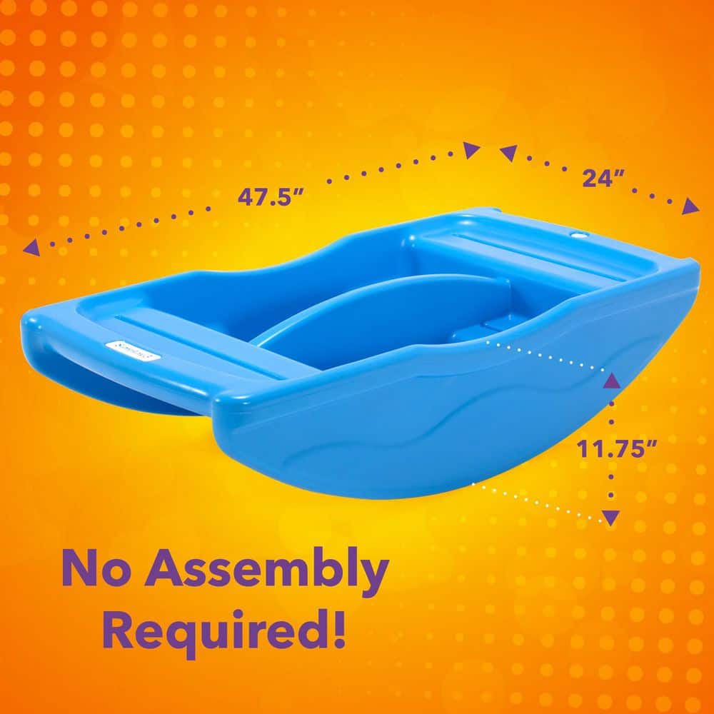 Simplay3 Blue Two-Sided Rocking and Climbing Bridge