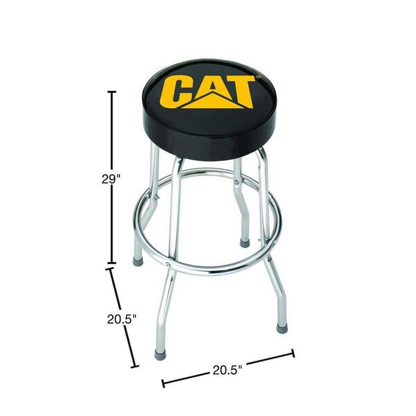 Plasticolor 4753r01 Busted Knuckl Garage Stool Plasticolor