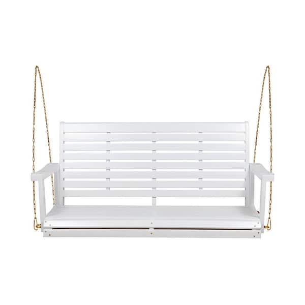 JimsMaison 2-Person Wood Porch Swing