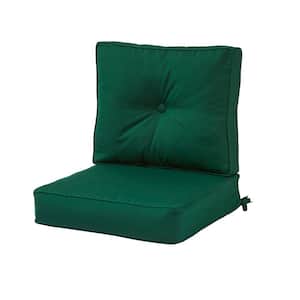 Sunbrella Forest 24 in. x 24 in. 2-Piece Deep Seating Outdoor Lounge Chair Cushion Set