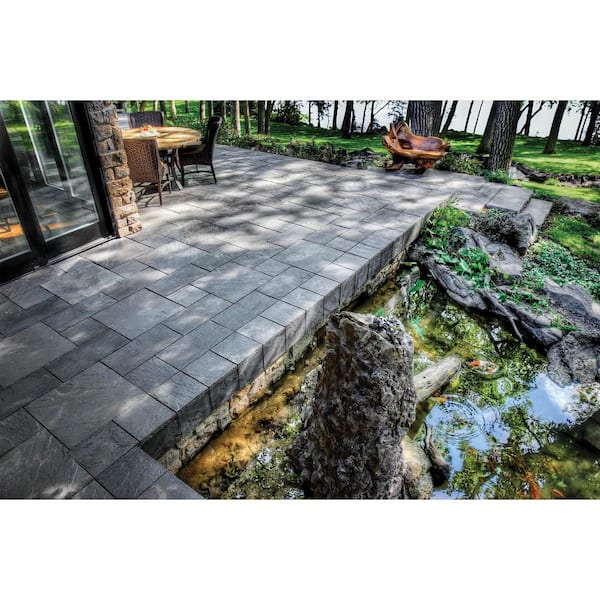 Slate 24 in. x 12 in. x 1.75 in. Bluestone Concrete Paver (22-Pieces/44 sq. ft./Pallet)