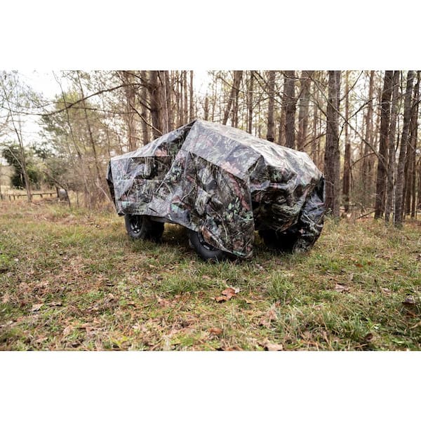 RPS Outdoors Mossy Oak Camouflage Heavy Duty 4-Layer Waterproof Tarp 10x12