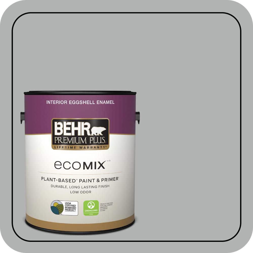 1 gal. #PPU26-08 Silverstone Eggshell Enamel EcoMix Plant-Based Interior Paint & Primer price history on PriceWatchPro