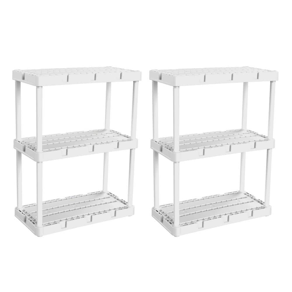 GRACIOUS LIVING Knect A Shelf 3 Shelf Interlocking Organizers