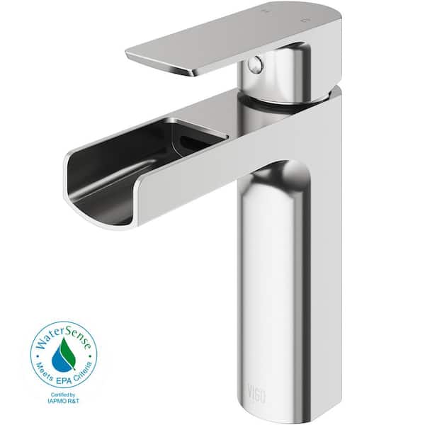 VIGO Ileana Single Handle Single-Hole Bathroom Faucet in