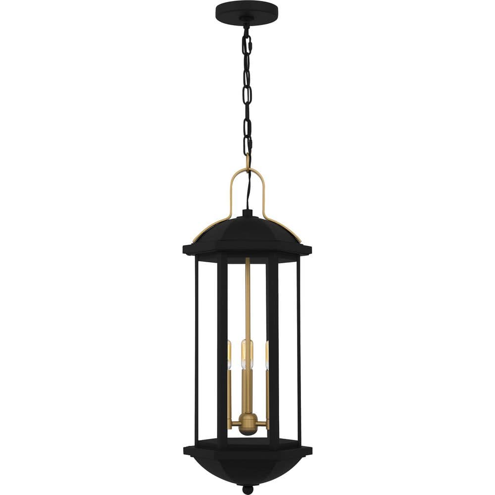 Crestfield 3-Light Matte Black Mini Pendant Light price history on PriceWatchPro