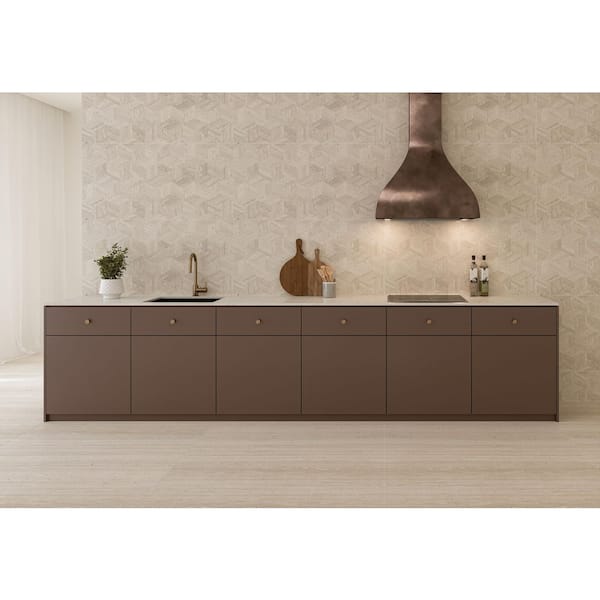 Sensi Roma 24 in. x 48 in. Matte R11 Anti-Slip Rated Porcelain Field Tile in Ivory (15.5 sq. ft. /Case)