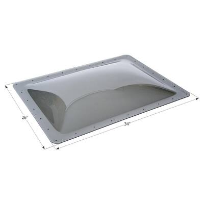 Standard RV Skylight, Outer Dimension: 26 in. x 34 in.