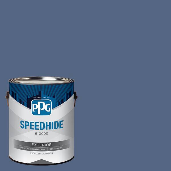 SPEEDHIDE 1 gal. PPG1165-6 Stained Glass Flat Exterior Paint
