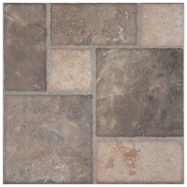 Merola Tile Figueres Magma 17 3 4 In X, Stone Floor Tiles B Q