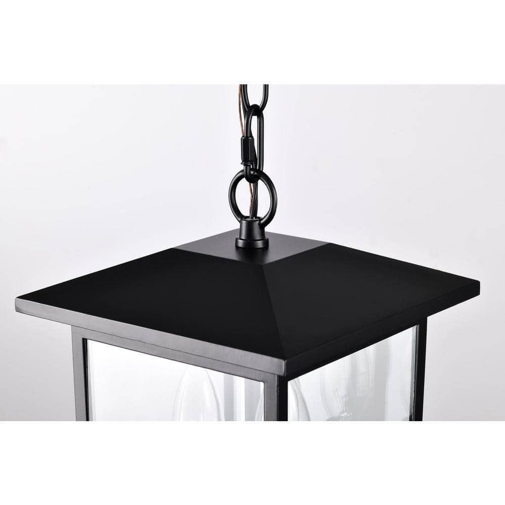 Matte Black Jamesport 7.5" Outdoor Incandescent Glass Light