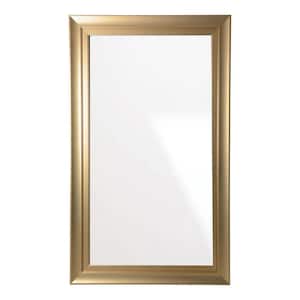 40 in. W x 67 in. H Gold Goddess Leaning Wall Mirror