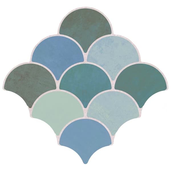 Merola Tile Scala Garden 6 in. x 6 in. Porcelain Floor and Wall Take Home Tile Sample