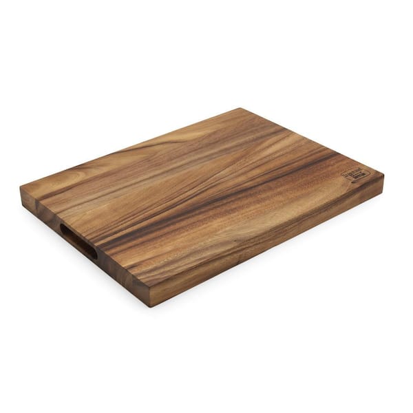 20 in. x 15 in. x 1.5 in. Acacia Large Rectangle Utility Board