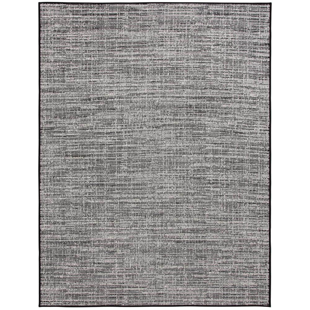 Wicker Weave Black 10 ft. x 13 ft. Indoor/Outdoor Area Rug price history on PriceWatchPro
