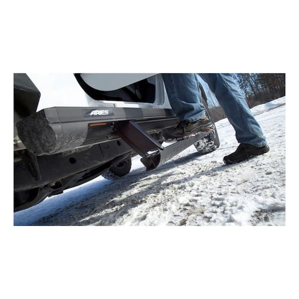 Aries ActionTrac 83-Inch Retractable Powered Running Boards, Select Ford F-250, F-350, F-450 Super Duty Crew Cab