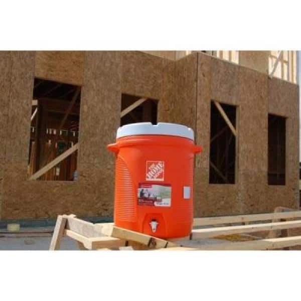 The Home Depot - 10 Gal Orange Water Cooler