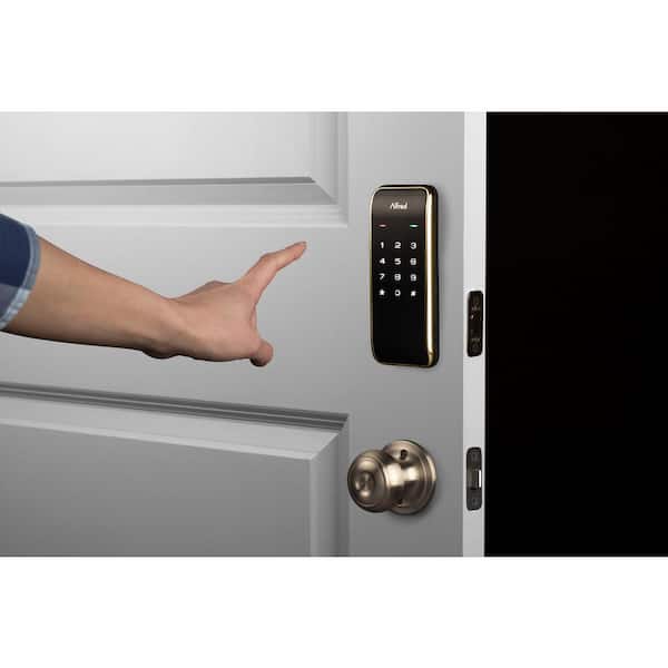 Alfred DB2 Gold Smart 1-Sided Keyless Electronic Deadbolt Lock DB2