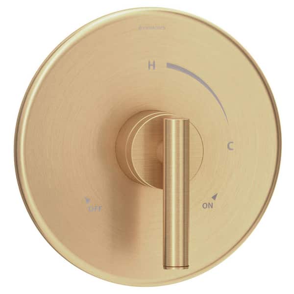 Symmons Dia Shower Valve Trim in Brushed Bronze (Valve not Included)