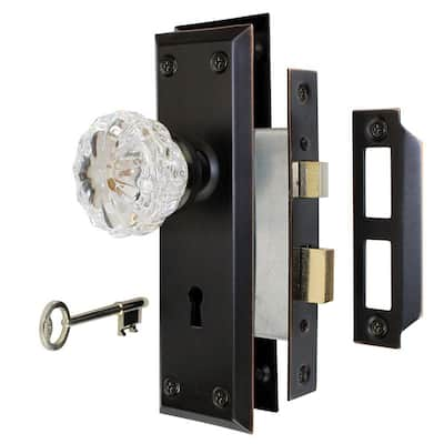 Defiant 5-7/8 in. Aged Bronze Deadbolt Strike 70152