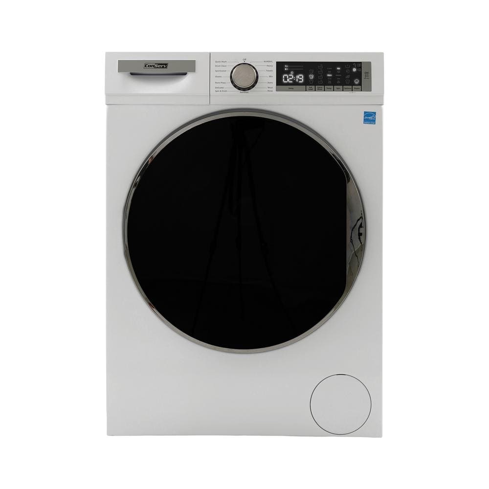 2.2 cu. ft. 120-Volt Sani Front Load Washer 1400 RPM in White with 15 Built-In Cycles LED Display