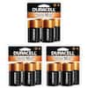 Duracell Coppertop Alkaline D Battery (Multi-Pack 3) (4-Count Pack)  004133305126 - The Home Depot