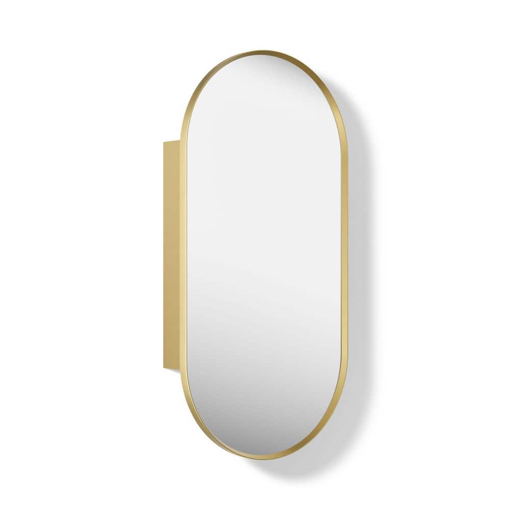 KOHLER Verdera 20 in. W x 40 in. H Capsule Oval Framed Medicine