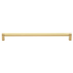 12-5/8 in. (320mm) Center-to Center Satin Gold Knurled Bar Pull (10-Pack )