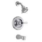 Delta Foundations 1-Handle Tub and Shower Faucet Trim Kit in Chrome ...