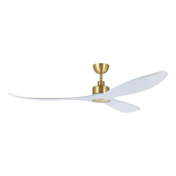 Westerly 72 in. Outdoor Brass Ceiling Fan