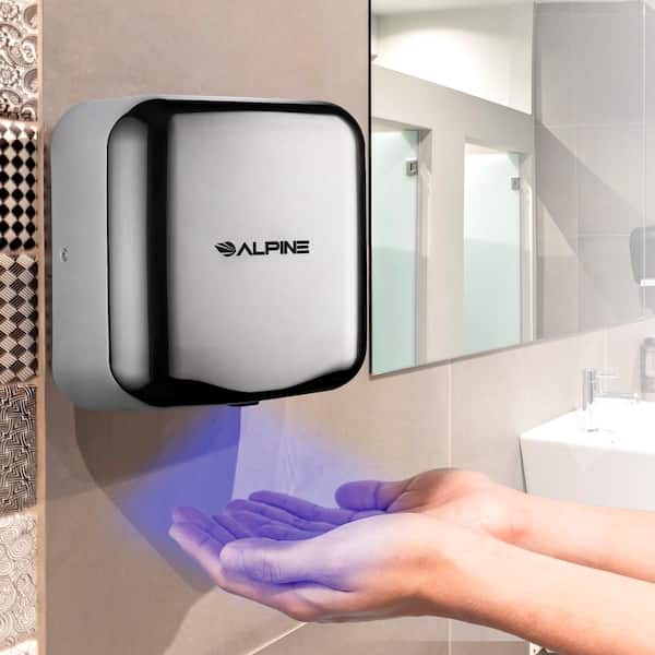 Hemlock Commercial Chrome High-Speed Automatic Electric Hand Dryer (2-Pack)