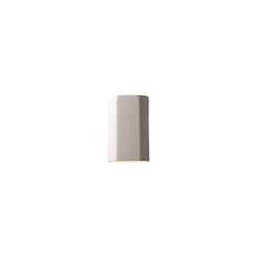 Ambiance 1-Light ADA Cylinder Bisque Wall Sconce