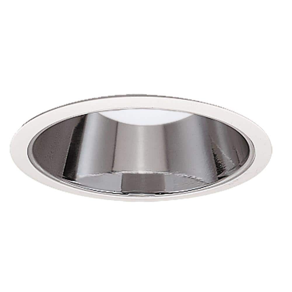 Halo E26 Series in. Clear Recessed Ceiling Light Specular Reflector with White  Trim Ring 426 The Home Depot