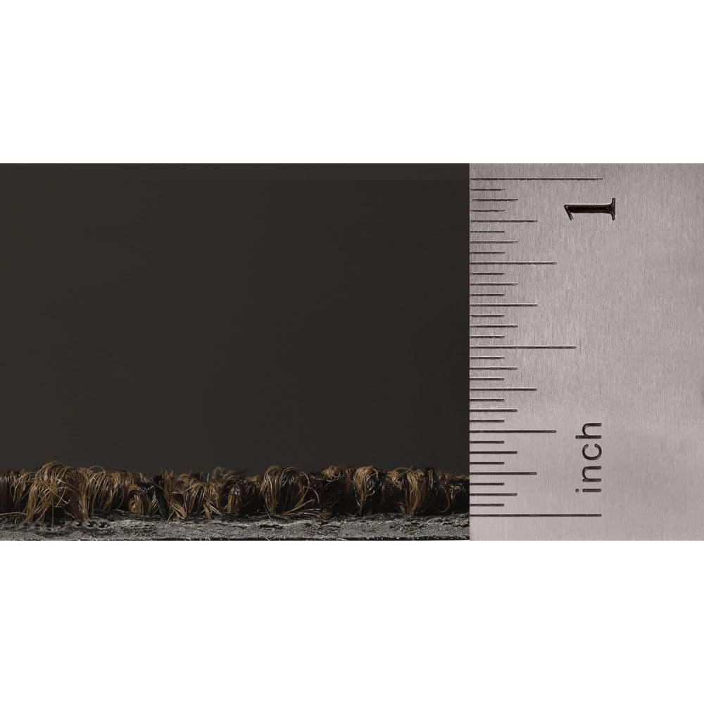 Tierra Heathered Loop Dark Gray 24" x 24" SD Nylon Carpet Tile