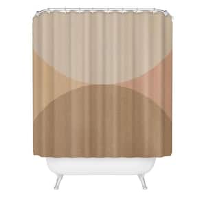 Iveta Abolina Coral Shapes Series I Shower Curtain