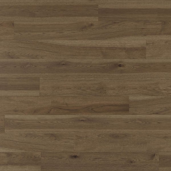 Durango Hickory 9/16 in T x 8.66 in. W Tongue and Groove Wire Brushed Engineered Hardwood Flooring (31.25 sqft/case)