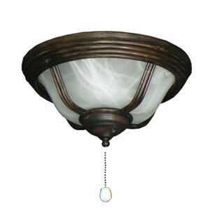 190 Cabo Night Bowl Oil Rubbed Bronze Ceiling Fan Light