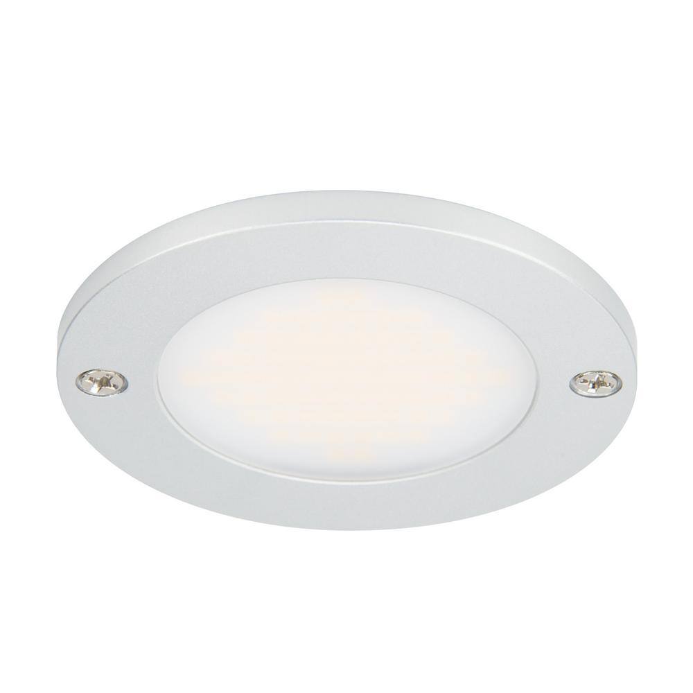 Disc Low Profile Warm White LED Under Cabinet Puck Light