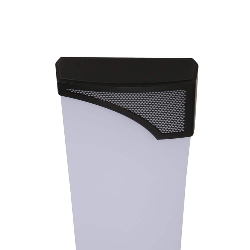 Mesha 48" Matte Black LED Flush Mount Ceiling Light