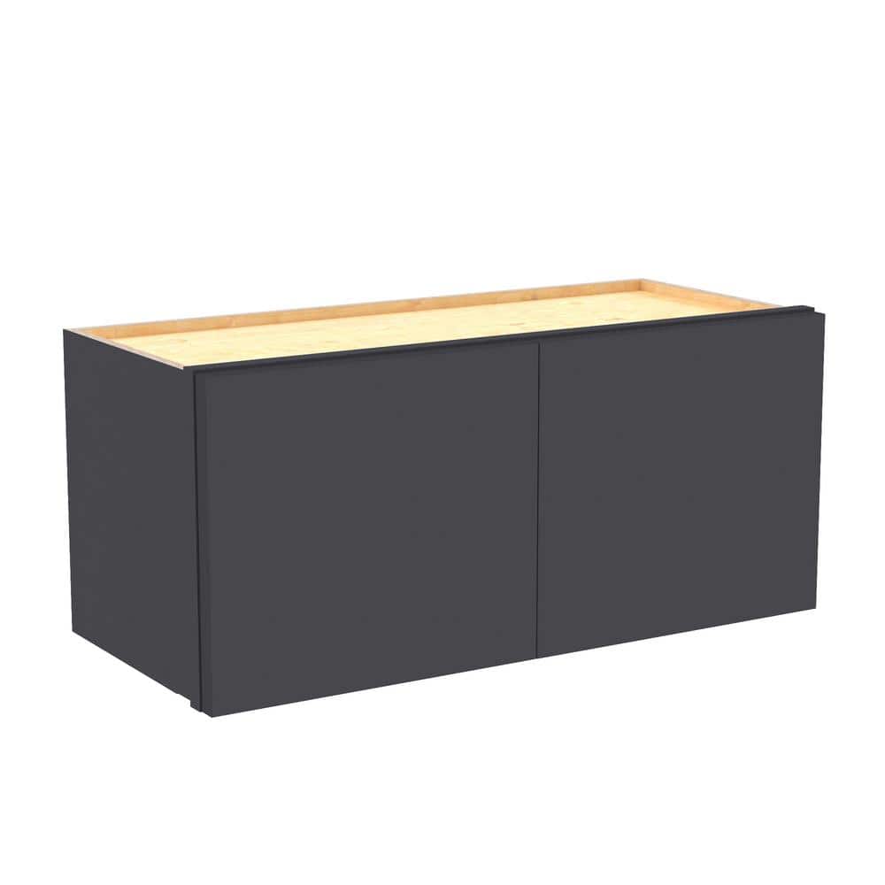 Hargrove 24 in. W x 12 in. D x 12 in. H Assembled Plywood Wall Bridge Kitch