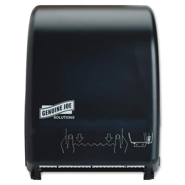 Genuine Joe Solutions Commercial High Capacity Touchless Hardwound Towel Dispenser