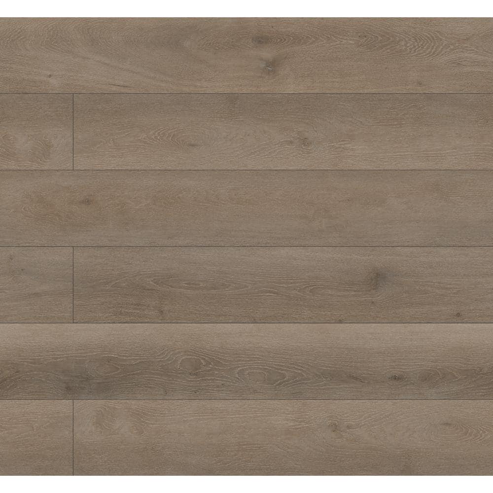 A&A Surfaces Flaxwood 12 MIL x 9 in. x 60 in. Waterproof Click Lock Luxury Vinyl Plank Flooring (22.4 sq. ft. / Case)