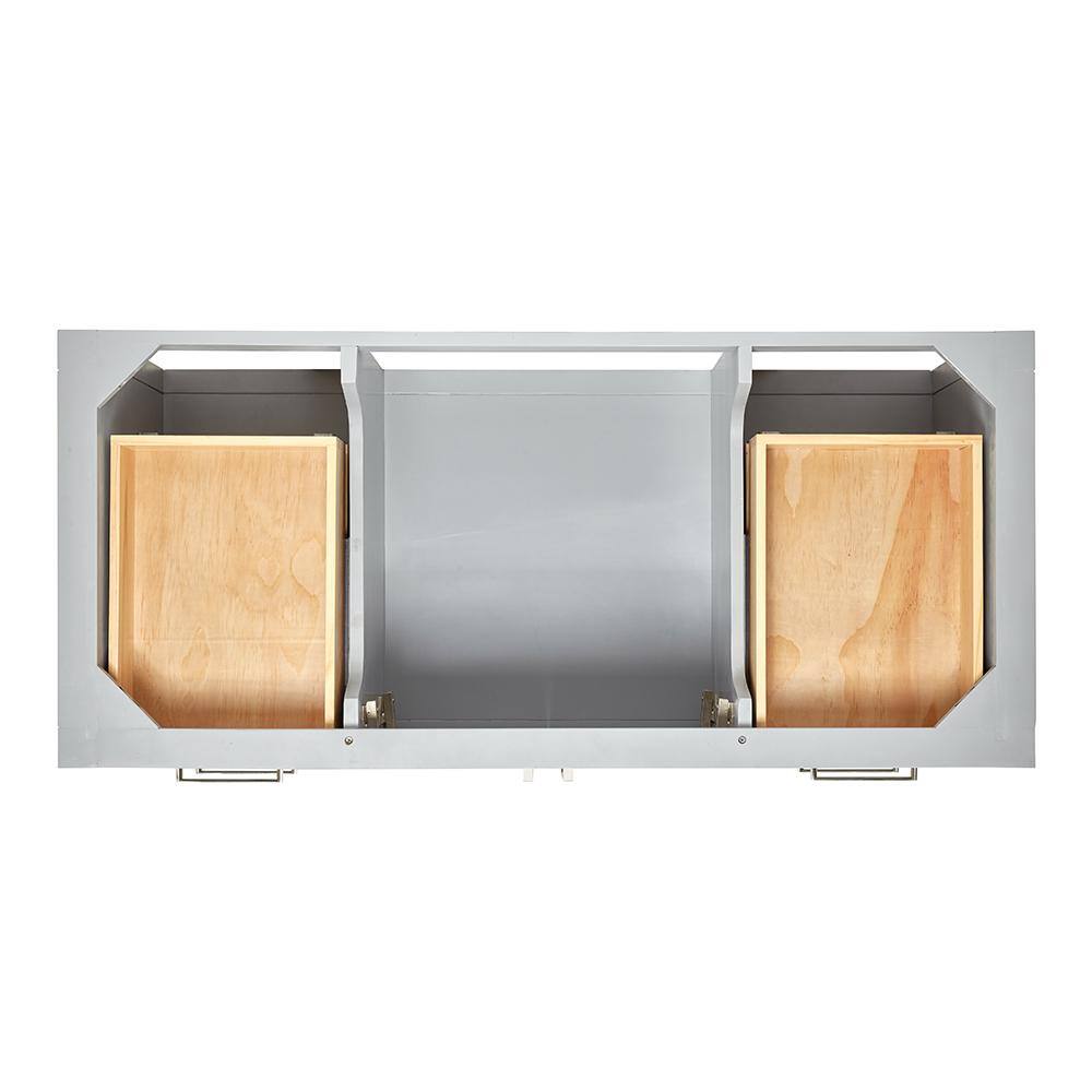 Magnolia Gray 49" Single Bathroom Vanity with Marble Top