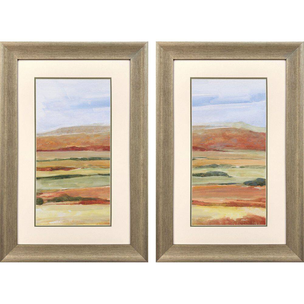Swatland 2-Piece Framed Abstract Wall Art 35 in. x 23 in. price history on PriceWatchPro
