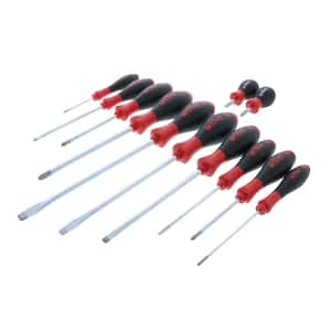 SoftFinish Slotted and Phillips Screwdriver Set (12-Piece)