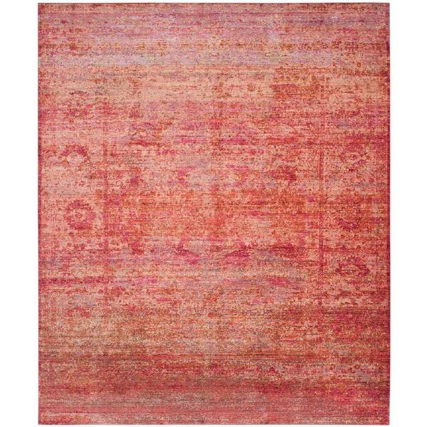 SAFAVIEH Mystique Rust/Multi 8 ft. x 10 ft. Border Area Rug MYS920P8