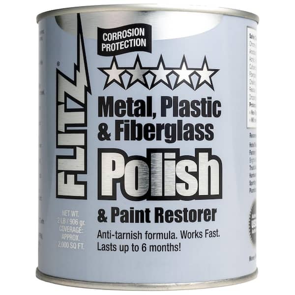 2 lbs. Blue Metal, Plastic and Fiberglass Polish Paste Quart Can